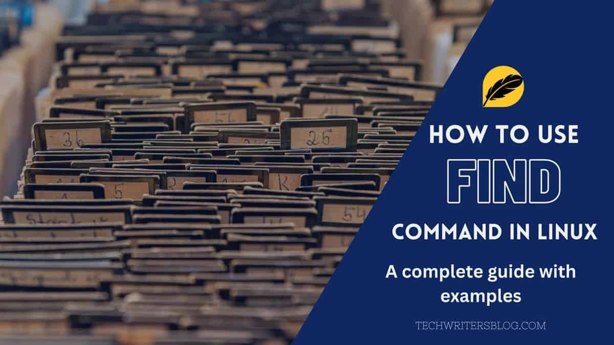 the various uses of the find command in Linux