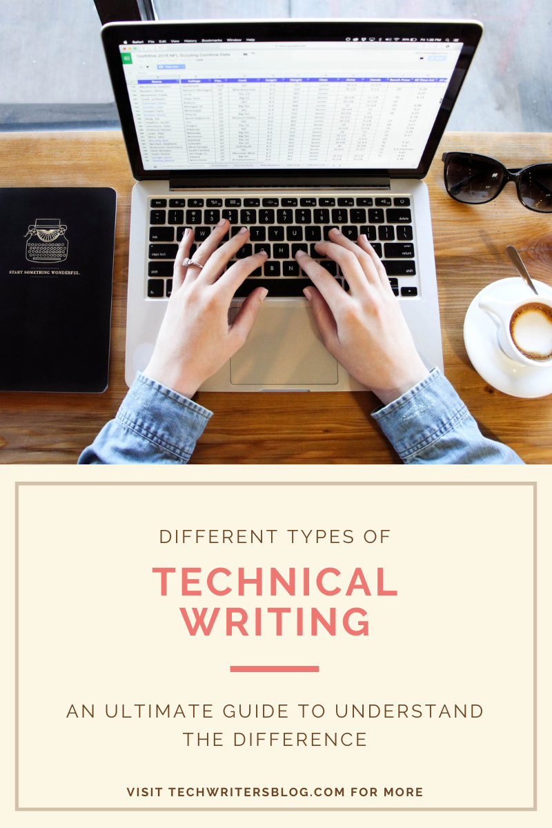 different types of technical writing